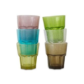 HKliving Mineral waterglas (set van 6)