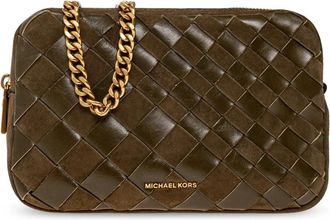 Michael Kors Borsa a tracolla in pelle Bryant - - Bags - Donna - Marrone - ONE SIZE