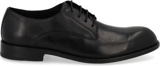 HUGO BOSS Schoenen, Heren, Zwart, 39 1/2 EU, Leer, Tayil-L Derby