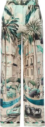 Philipp Plein Pantaloni in seta - Toni neutri