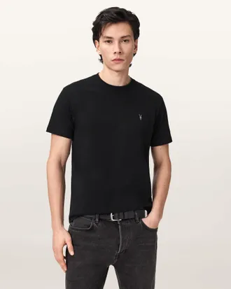 AllSaints Dexter Short Sleeve Ramskull T-shirt
