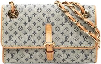 Louis Vuitton Pre-owned Shoulder Bags, female, Gray, Size: ONE SIZE Pre-owned Vintage Shoulder Bag