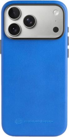 Piquadro Funda de Cuero Mag Safe S145 para i Phone 18 Pro Max de 6.9 - Accessories - unisex - Azul - ONE SIZE