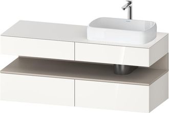 Duravit Qatego Consola Mueble Bajo Lavabo, 2 Extensiones, 2 - Duravit