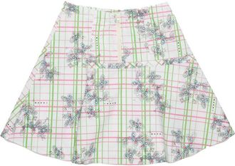 Marni Structured Cotton Skirt - Yellow