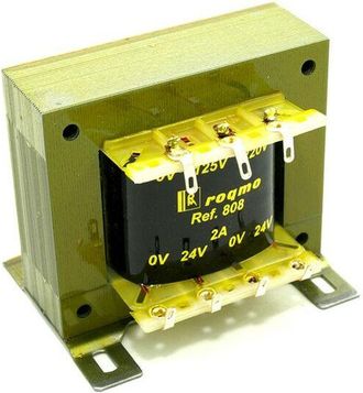 OEM Transformador Alimentacion Salida 24v+24vac 2amp Entrada 230vac Rsq808