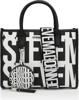 Steve Madden Womens Vision Bag Black Fabric - One Size