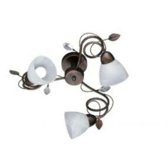 Trio Leuchten Trio Lighting - italia traditio plafoniera da soffitto per interno attacco piccolo e14 in metallo colore ruggine antico 600700328