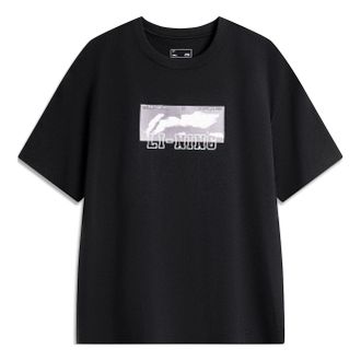 Li-Ning Anything Is Possible Graphic T-shirt Black AHSU555-3