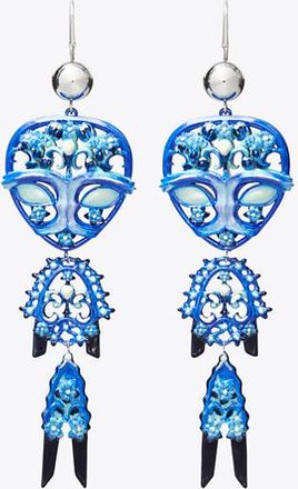 Tory Burch Womens Alien Earrings, One Size