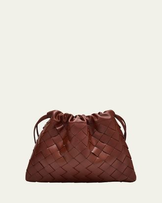 Bottega Veneta Small Leather Pouch Crossbody Bag