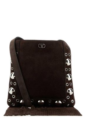 Valentino Garavani Brown Nellcote Small Crossbody Bag
