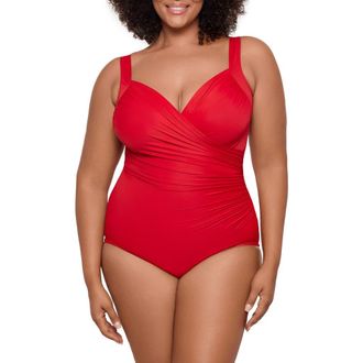 Miraclesuit Sanibel Underwire One-Piece Swimsuit in Cay at Nordstrom, Size 16W