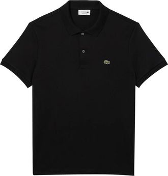 Lacoste Polo van Pima-katoen met normale pasvorm - Heren - Polos - Zwart - XL - Katoen - Tops