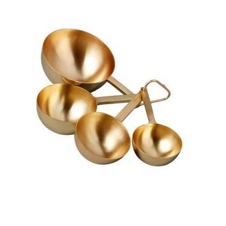 Be Home Luxe Measuring Cups in Gold at Nordstrom