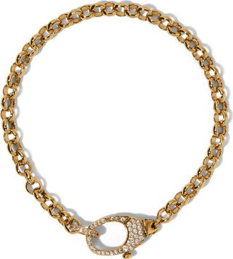 Nadri Gemini Pav&eacute; Line Bracelet in Gold at Nordstrom
