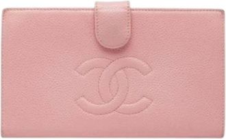 Chanel Pre-owned Wallets, female, Pink, Size: ONE SIZE Pre-owned Vintage Wallet