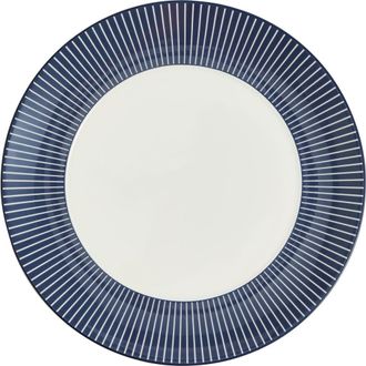 Wedgwood Gio Pinstripe Bone China Side Plate in Blue Multi at Nordstrom