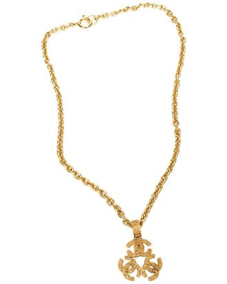 Chanel Triple Cc Pendant Necklace (Authentic Pre-Loved)