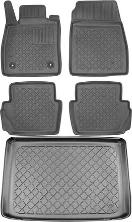 OEM Juego De Alfombrillas Para El Ford Puma Suv De Octubre De 2019: Alfombrilla Para El Coche + Alfombrilla Para El Maletero