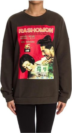 Stella Jean Sweatshirt Hoodies - Dames - Sweatshirts - Groen - S - Katoen - Hoodies & sweatvesten