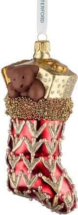 Waterford Holiday Heirlooms Red Stocking Glass Ornament in Multi Red at Nordstrom