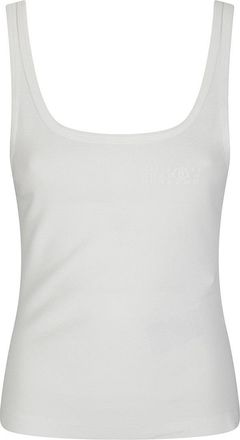 Maison Margiela Sleeveless Ribbed Cotton Tank Top With Crew Neck