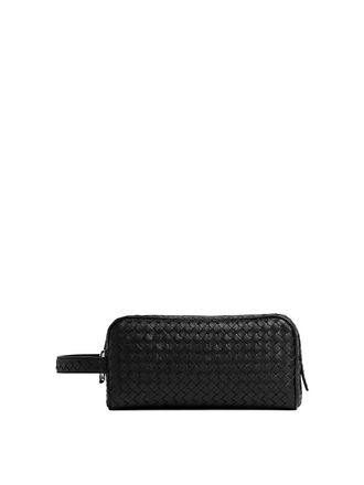 Bottega Veneta Intrecciato Leather Travel Pouch
