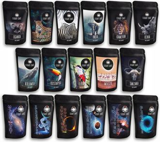 OEM Set De Muestras De Caf&eacute; Ar&aacute;bica Reci&eacute;n Tostado, 17 X 50 G