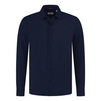 Dstrezzed Dstrezzed - Hemd - Heren - Overhemden - Blauw - Maat: 2XL