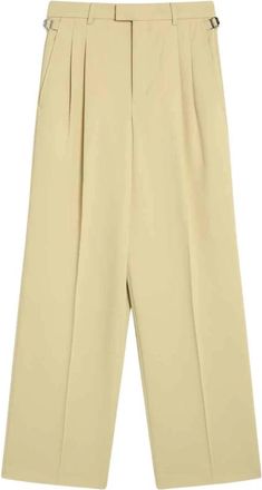 Ami Reguliere Broek - Dames - Wijde Broeken - Groen - XS - Broeken