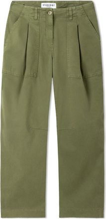 Cambio Broeken, Dames, Groen, S, Rechte broek