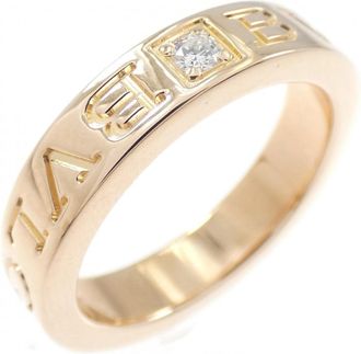 Bulgari Pink Gold Pink Gold (18K) Band Ring (Pre-Owned)