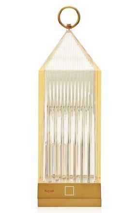 Kartell Lantern Rechargeable Lamp in Amber at Nordstrom