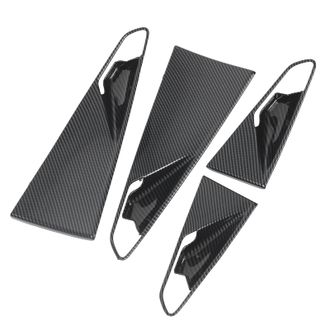OEM Pegatinas Para Manijas De Puertas Interiores - Marco De Fibra De Carbono - 4 Piezas Para Id.4 Crozz 2021 2022