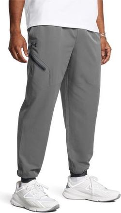 Under Armour Mens Unstoppable Woven Joggers - Castlerock/Black Size 5XL