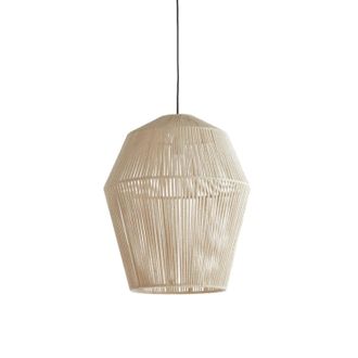 Light & Living Light & Living - L&aacute;mpara Colgante - Deya - Beige - Yute - L&aacute;mpara