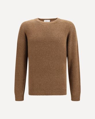 Roberto Collina Wool and camel Sweater Male 50