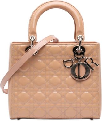 Dior Pre-owned Dior Medium Patent Cannage Lady Ladies UT8FM6FXBO49TUPM