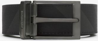 Burberry Reversible Check Belt