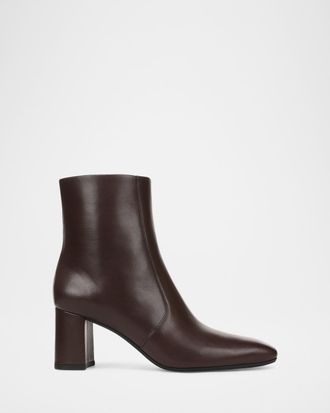 Vince Tegan Leather Ankle Boots