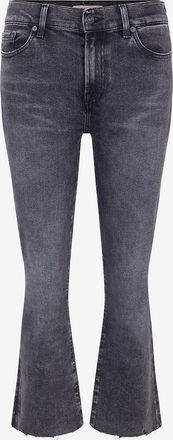 7 For All Mankind Ausgestellte Jeans aus Baumwolle und Lyocell Daisy Ankle Boot Night Out