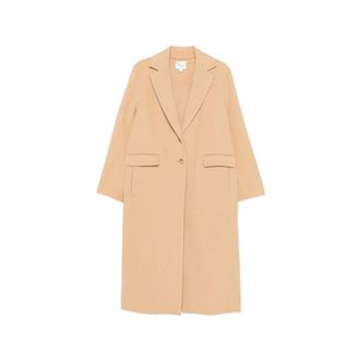 Vince Dames, Mantels, Beige, Maat: XS Wol
