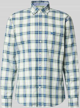 Fynch-Hatton Fynch-Hatton Freizeithemd mit Knopfleiste in Hellgruen, Gr&ouml;&szlig;e 3XL