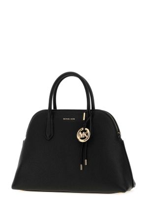 Michael Kors Womens Black Leather Freddie Shopping Bag Borse A Mano