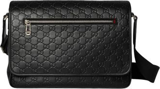 Gucci Black GG Emblem medium crossbody bag