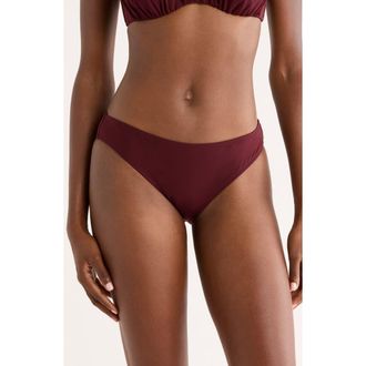 Ulla Johnson Dani Bikini Bottoms in Cassis at Nordstrom Rack, Size X-Large