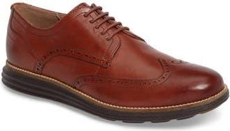 Cole Haan OriginalGrand Wingtip Derby in Woodbury Leather/java at Nordstrom Rack, Size 10.5