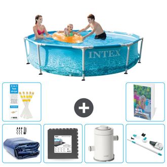 Intex Piscina Con Estructura Redonda - 305x76 Cm - 7-piezas S141
