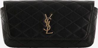 Saint Laurent Telefontasche aus Lammleder Gaby